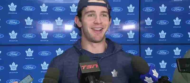 Maple Leafs Media Availability | October 08, 2024, Video Screenshot, tags: toronto die - Youtube