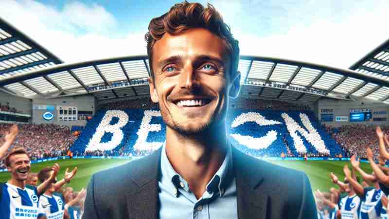 31-Year-Old Fabian Hurzeler on Brink of Making History as Brighton's Youngest Manager, Concept art for illustrative purpose, tags: der von - Monok